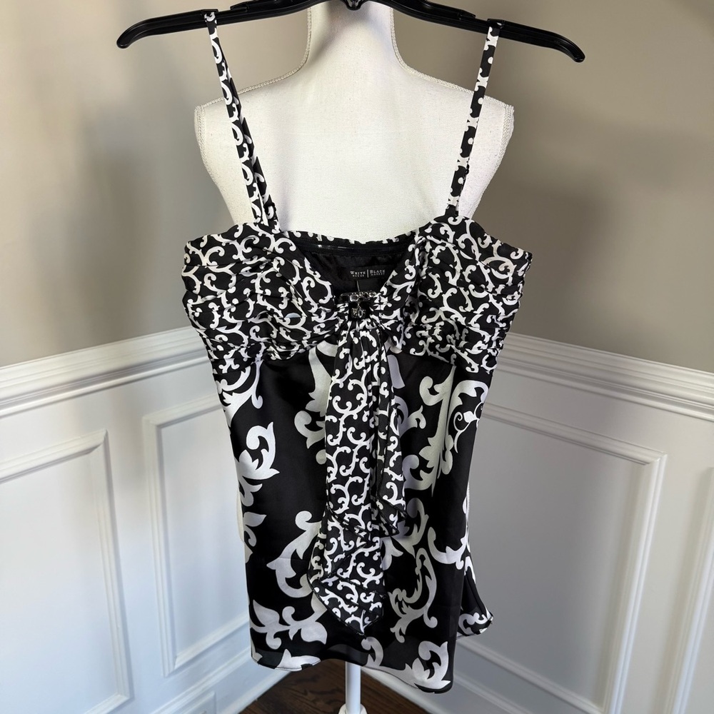White House Black Market Dressy Top Size 2